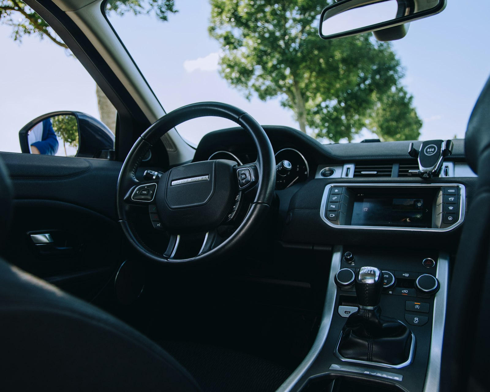 Interior de un Range Rover